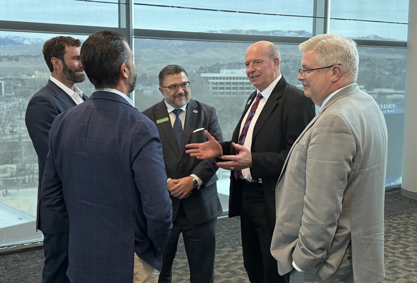 Gregory Graf in conversation with Donald Trump Jr. and Idaho leaders